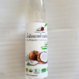 Coconut oil 100% Organic cold pressed coconuts